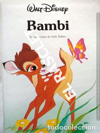 Libros de segunda mano: CUENTO INFANTIL - WALT DISNEY - BAMBI - EDITADO EN CATAL&Aacute;, - Foto 2