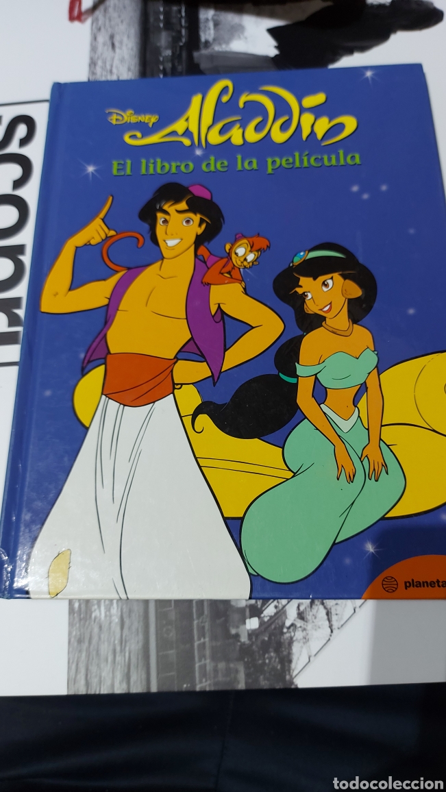 Libros de segunda mano: ALADDIN. DISNEY EL LIBRO DE LA PELICULA - Foto 1