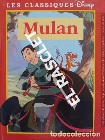 Libros de segunda mano: ANTIG&Uuml;O LIBRO - DISNEY - MULAN - EDITADO EN FRANC&Eacute;S - Foto 1