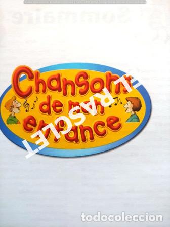 Libros de segunda mano: ANTIG&Uuml;O LIBRO - CHANSONS DE MON ENFANCE - CONTIENE CD - EDITADO EN FRANC&Eacute;S - Foto 3