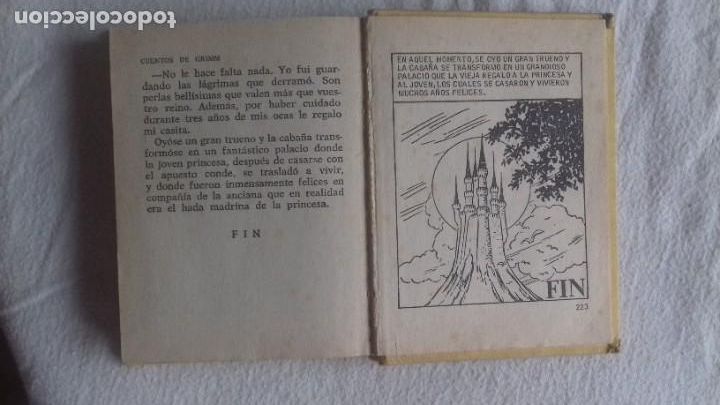 Libros de segunda mano: Cuentos de Grimm. Bruguera 1968. - Foto 3