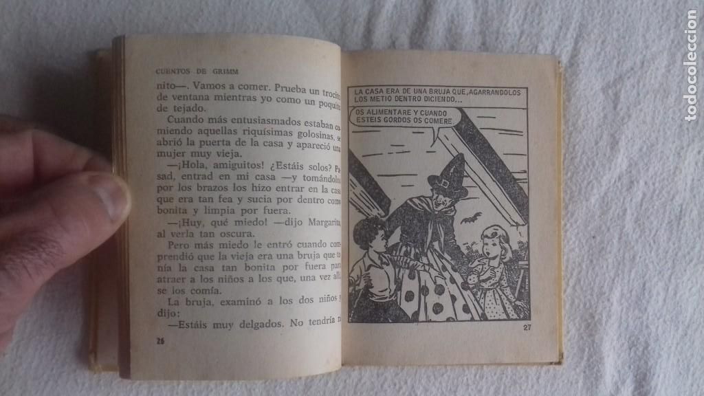 Libros de segunda mano: Cuentos de Grimm. Bruguera 1968. - Foto 6