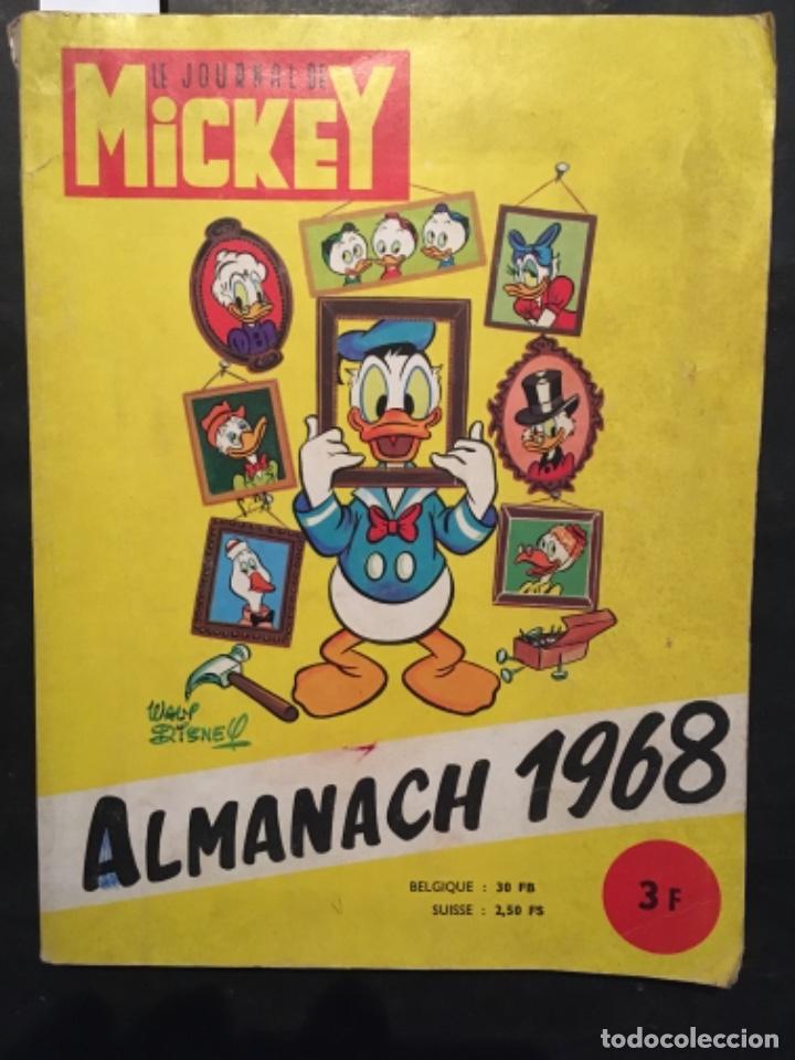 Libros de segunda mano: ALMANACH 1968, LE JOURNAL DE MICKEY - Foto 1