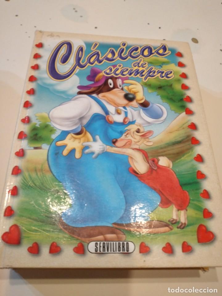 Libros de segunda mano: M-26 LIBRO CLASICOS DE SIEMPRE SERVILIBRO CUENTOS - Foto 1