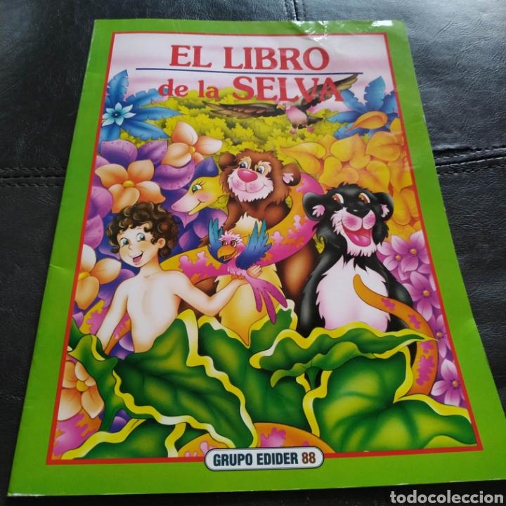 Libros de segunda mano: Libro cuento El libro de la selva editorial grupo edider 88 - Foto 1