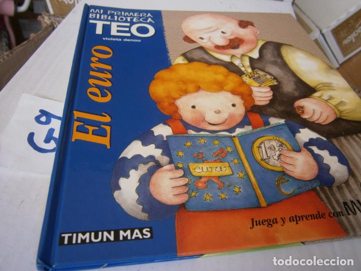 Libros de segunda mano: MI PRIMERA BIBLIOTECA TEO - EL EURO - Foto 1