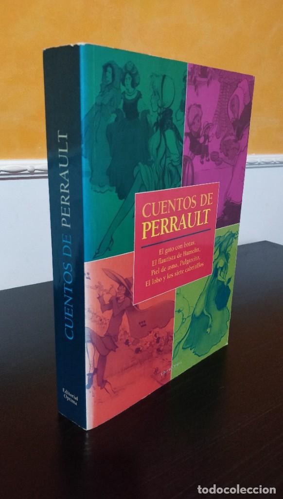 Libros de segunda mano: 25 CUENTOS DE PERRAULT Editorial Optima 352 hojas - Foto 1