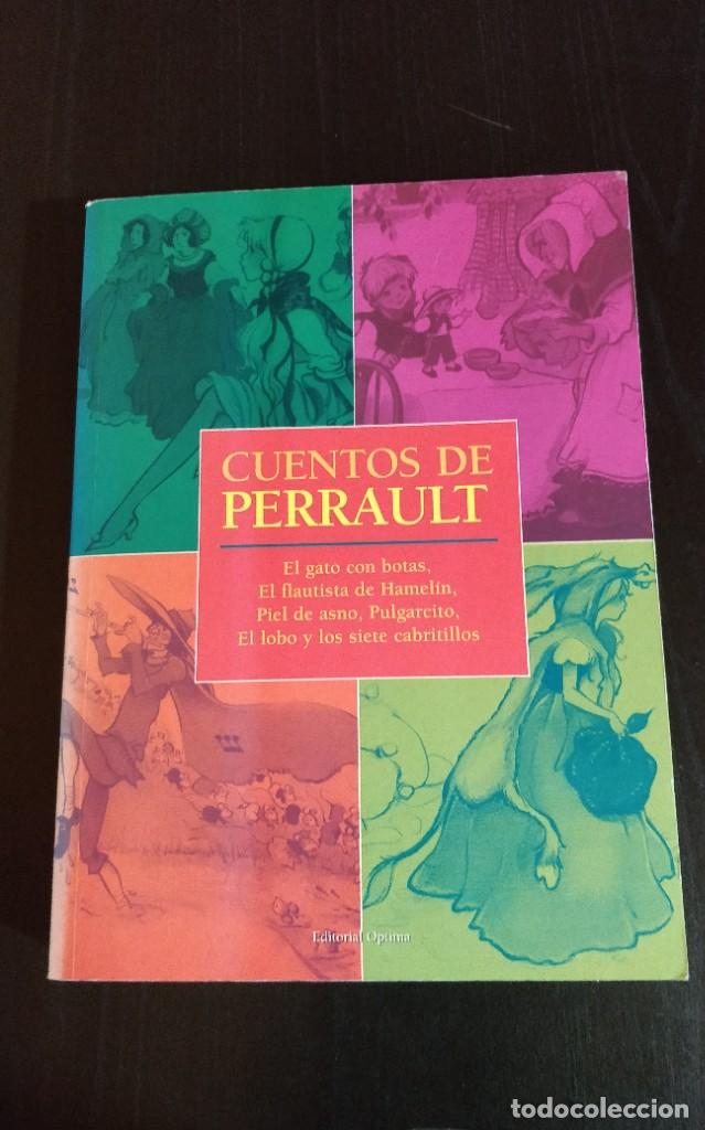 Libros de segunda mano: 25 CUENTOS DE PERRAULT Editorial Optima 352 hojas - Foto 2