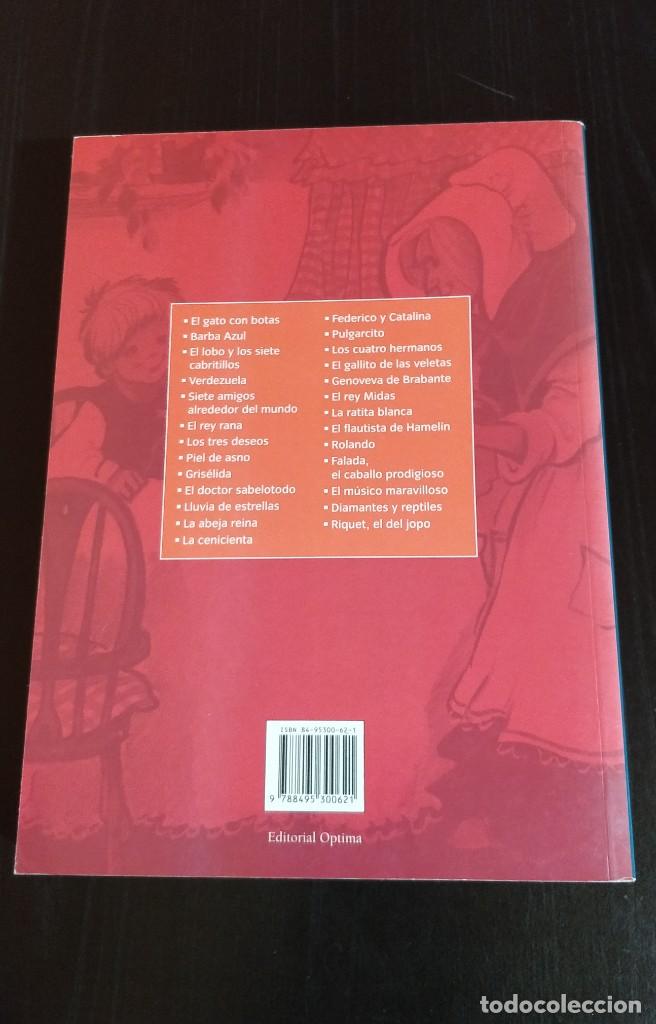 Libros de segunda mano: 25 CUENTOS DE PERRAULT Editorial Optima 352 hojas - Foto 3