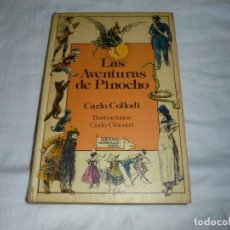 Libros de segunda mano: LAS AVENTURAS DE PINOCHO.CARLO COLLODI .EDICIONES ANAYA 1983.-1ª EDICION