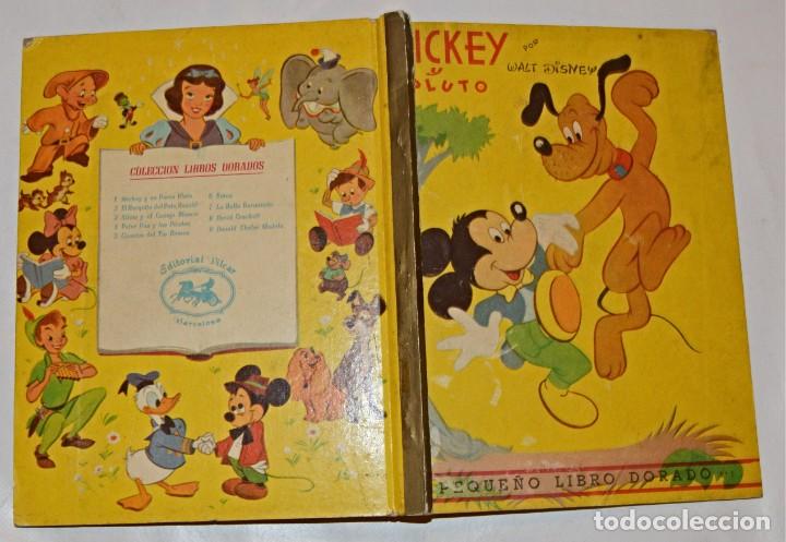 Libros de segunda mano: MICKEY Y PLUTO - LIBRO DORADO - WALT DISNEY - EDITORIAL VILCAR 1966 - Foto 1
