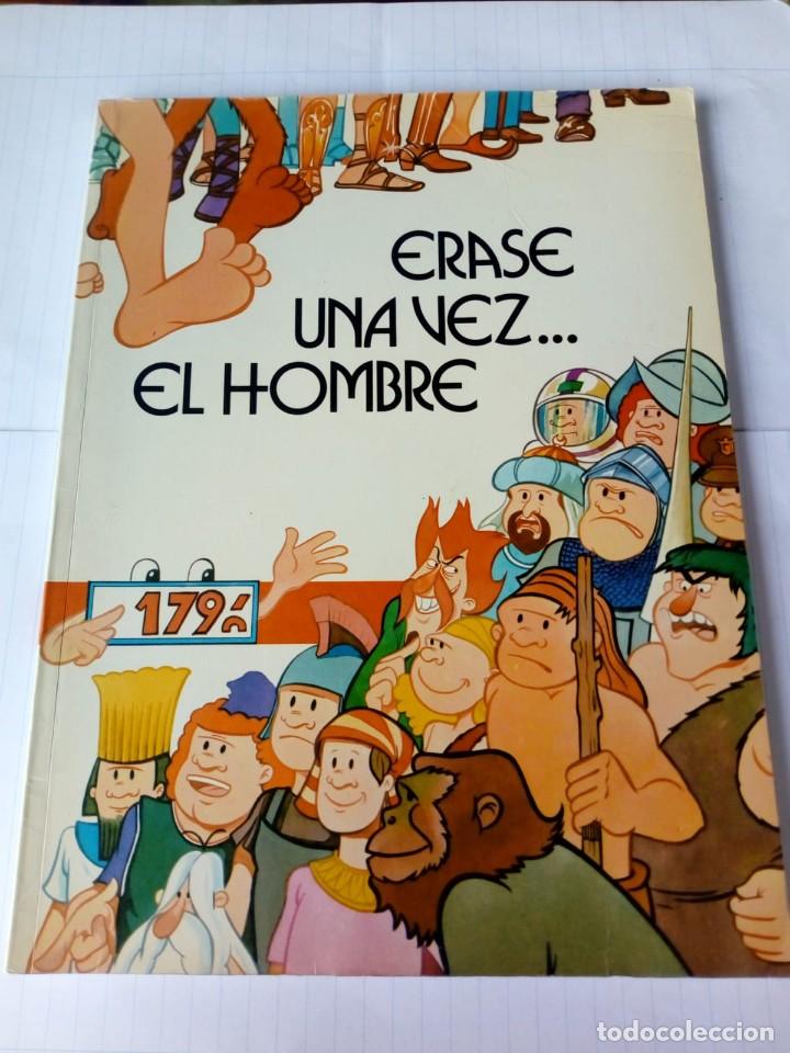 Libros de segunda mano: ERASE UNA VEZ EL HOMBRE - Foto 1