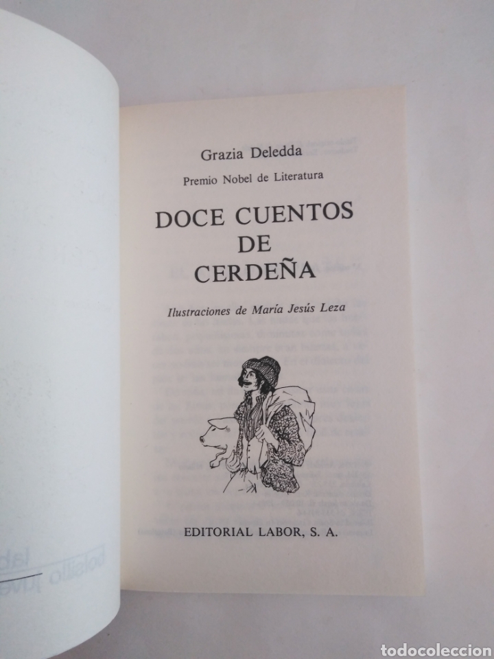Libros de segunda mano: Doce cuentos de Cerde&ntilde;a / Grazia Delledda - Foto 2