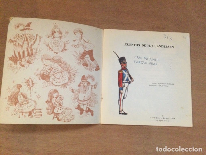 Libros de segunda mano: Cuentos H. C. Andersen - Foto 3