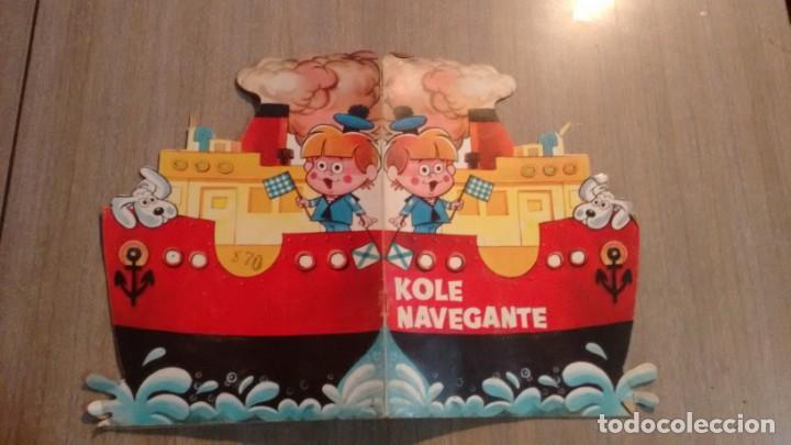 Libros de segunda mano: COLECCION PEQUE&Ntilde;OS LIBROS TROQUELADOS - KOLE NAVEGANTE