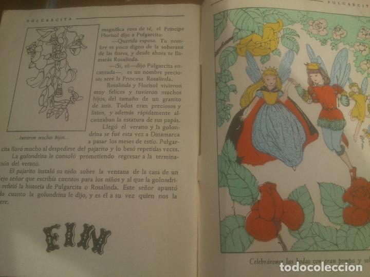 Libros de segunda mano: PULGARCITA - CUENTO DE ANDERSEN - EDICIONES ORVY - Foto 2