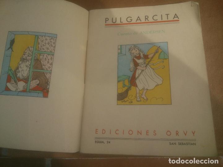 Libros de segunda mano: PULGARCITA - CUENTO DE ANDERSEN - EDICIONES ORVY - Foto 1