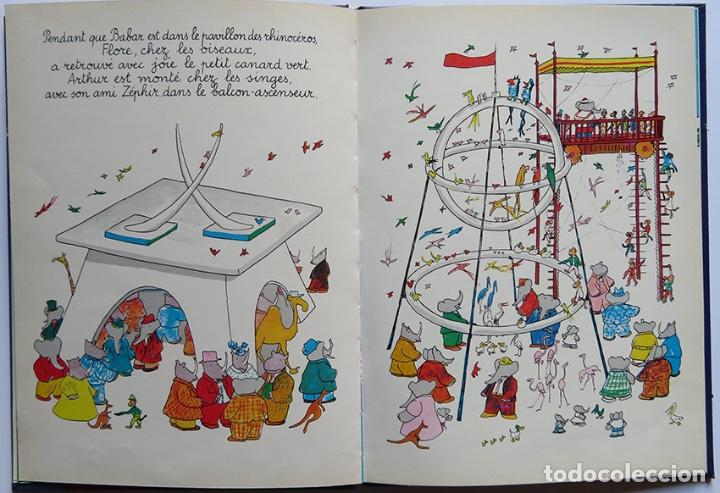 Libros de segunda mano: L De Brunhoff. Babar &acirc; la f&ecirc;te de celesteville. Hachette 1979 - Foto 4