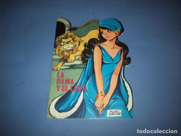 Libros de segunda mano: cuento troquelado la dama y el leon de maria pascual - Foto 1