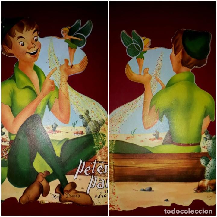 Libros de segunda mano: Cuento Troquelado Peter Pan y El Tesoro Edigraf 1967 - Foto 1