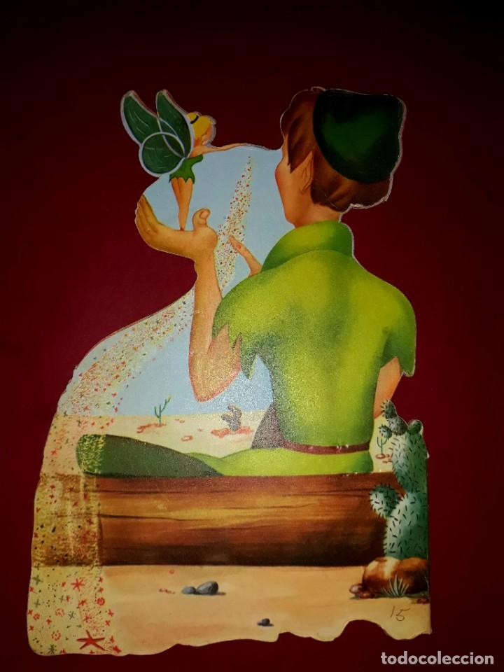 Libros de segunda mano: Cuento Troquelado Peter Pan y El Tesoro Edigraf 1967 - Foto 4