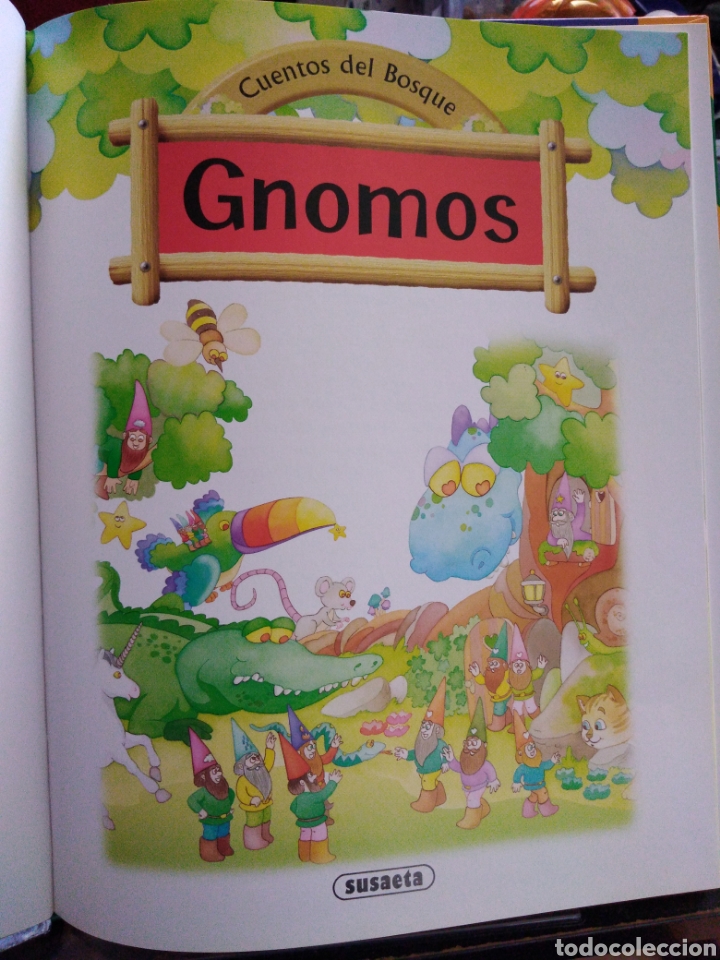 Libros de segunda mano: Cuentos del bosque gnomos editorial Susaeta - Foto 2