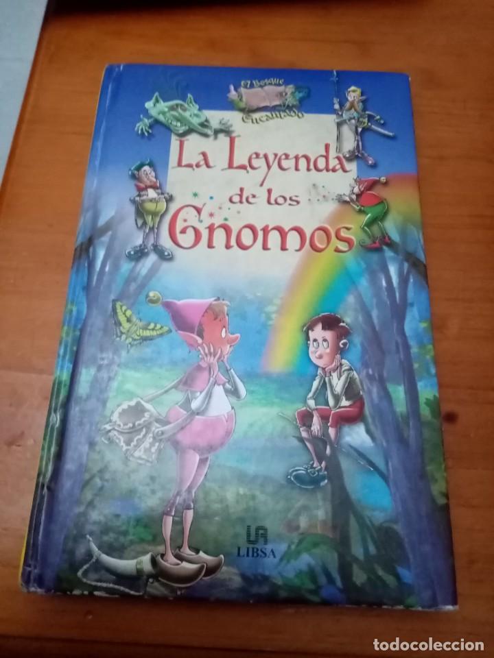 Libros de segunda mano: LA LEYENDA DE LOS GNOMOS. LIBSA. LIBRO ALCORCHADO. EST5B1 - Foto 1