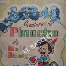 Libros de segunda mano: ANTIGÜO LIBRO CUENTO - AVENTURAS DE PINOCHO DE WALT DISNEY - 3ª EDICION. Lote 251400100