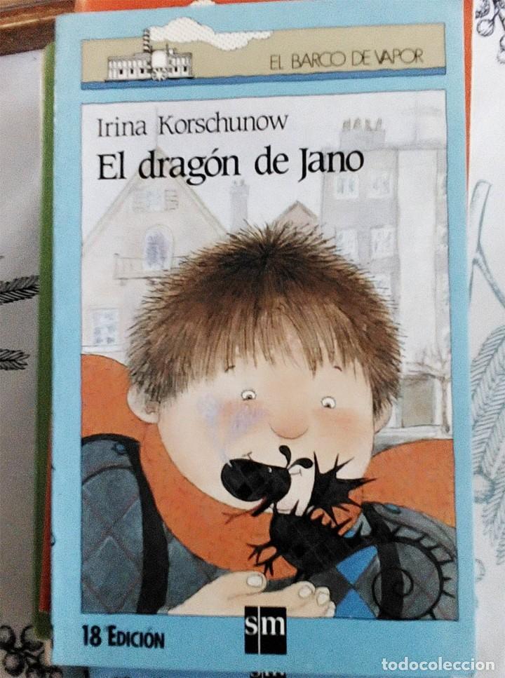 Libros de segunda mano: EL DRAGON DE JANO IRINA KORSCHUNOW Ed SM BARCO VAPOR SERIE AZUL N.&ordm; 112