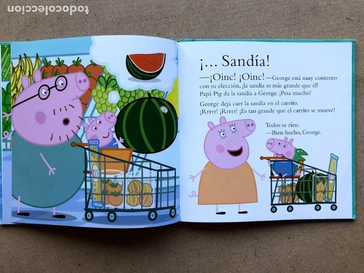 Libros de segunda mano: Peppa Pig / Peppa va al supermercado / Beascoa / - Foto 9