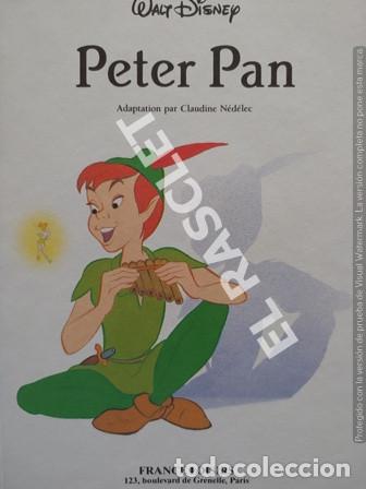 Libros de segunda mano: PETER PAN - WALT DISNEY -TAPAS DURAS - EN FRANC&Eacute;S - Foto 2