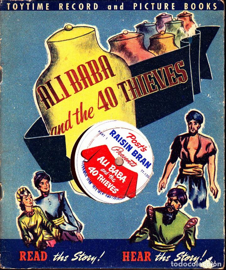 Libros de segunda mano: CUENTO DISCO ALI BABA Y LOS CUARENTA LADRONES EN INGLES - Foto 1