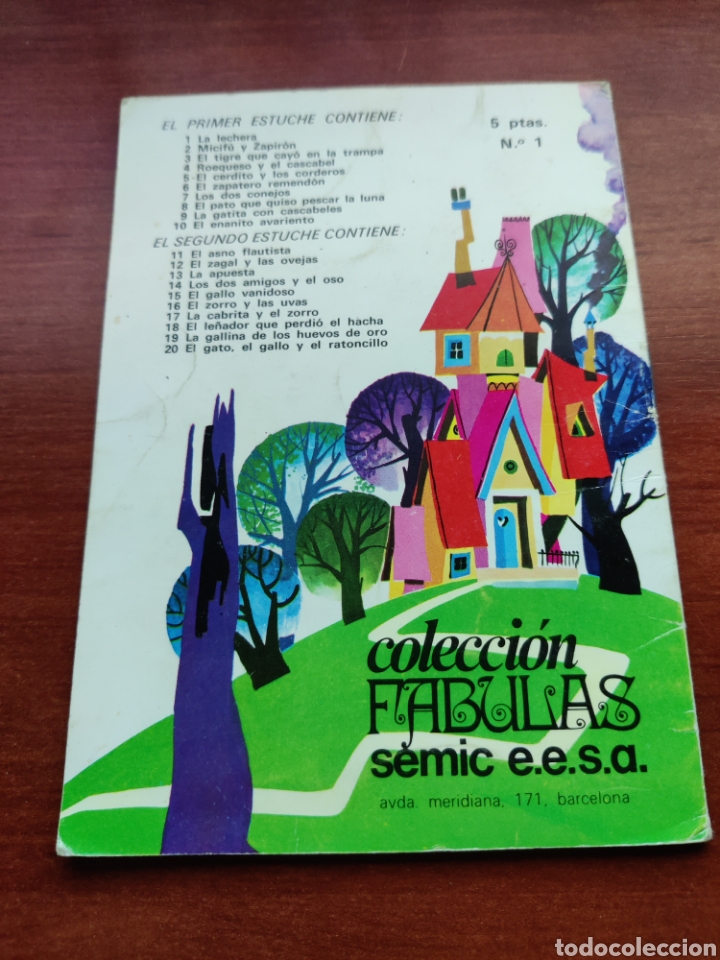 Libros de segunda mano: La Lechera Colecci&oacute;n Fabulas semic e.e.s.a. N&uacute;mero 1 - Foto 3