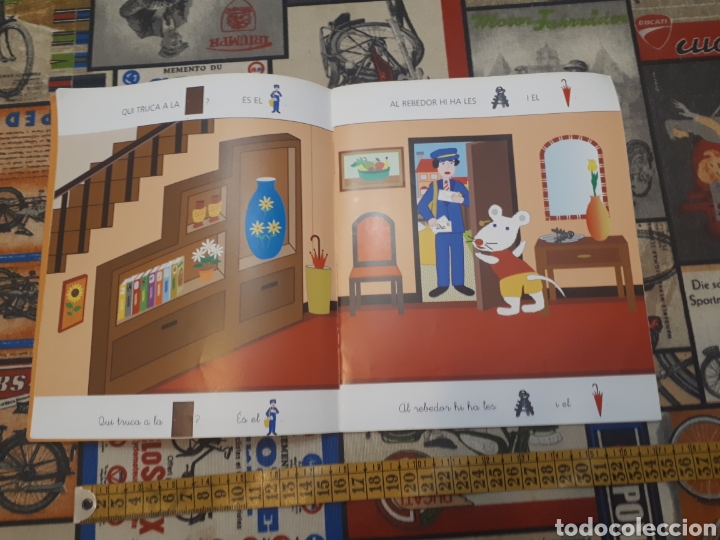 Libros de segunda mano: En Dic es diverteix a casa. Timun Mas. - Foto 2