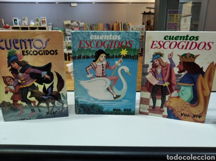 Libros de segunda mano: Cuentos escogidos. 6 vol&uacute;menes. - Foto 1