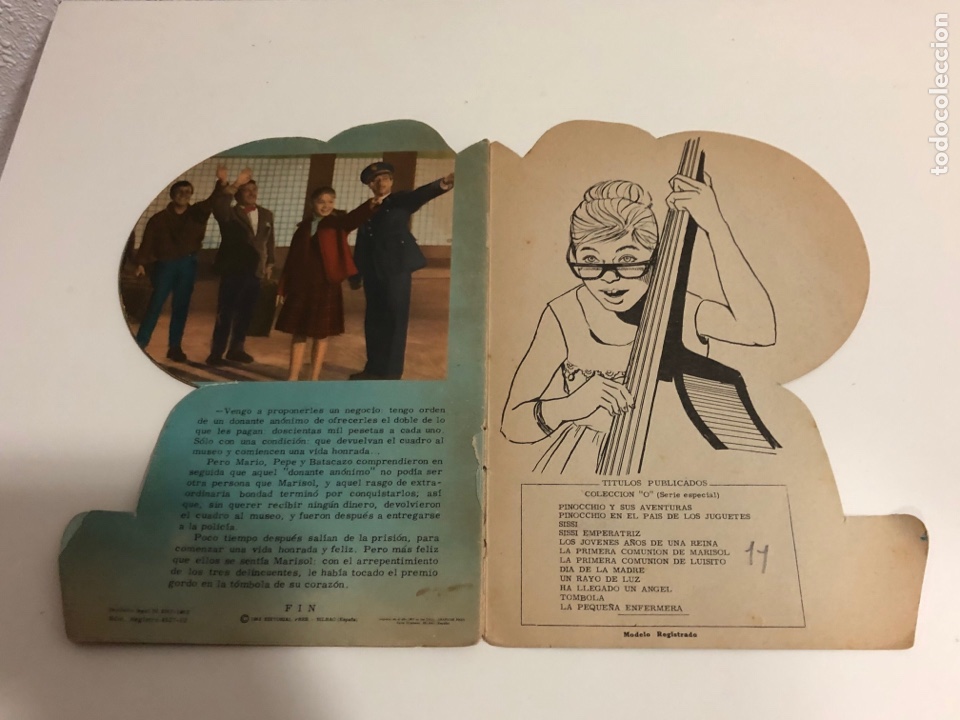 Libros de segunda mano: 2 cuentos troquelados de Marisol - Foto 3