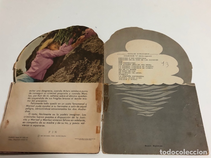Libros de segunda mano: 2 cuentos troquelados de Marisol - Foto 6