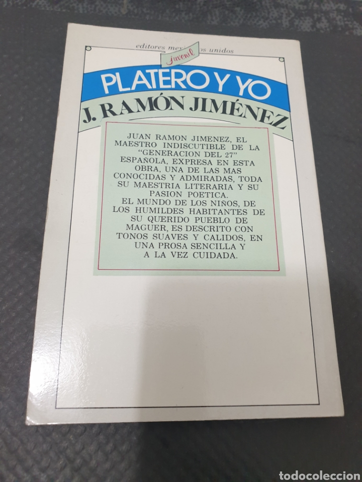 Libros de segunda mano: Platero y yo, j. Ram&oacute;n Jim&eacute;nez, 1993 - Foto 4