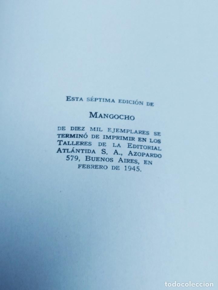 Libros de segunda mano: MANGOCHO - ED.ATL&Aacute;NTIDA 1945 - CONSTANCIO C. VIRGIL - Foto 5