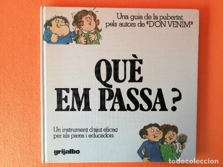 Libros de segunda mano: LIBRO INFANTIL -QU&Egrave; EM PASSA- (en idioma catal&agrave;) - Foto 1