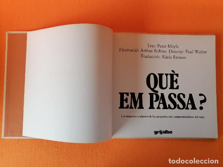Libros de segunda mano: LIBRO INFANTIL -QU&Egrave; EM PASSA- (en idioma catal&agrave;) - Foto 9