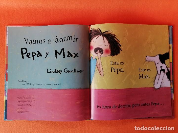 Libros de segunda mano: CUENTO INFANTIL -VAMOS A DORMIR PEPA Y MAX- - Foto 9