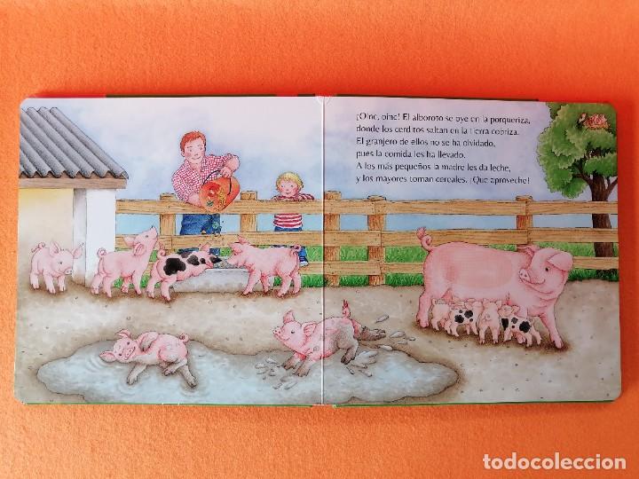 Libros de segunda mano: CUENTO INFANTIL -EN LA GRANJA- TOCA Y SIENTE (con texturas). - Foto 9