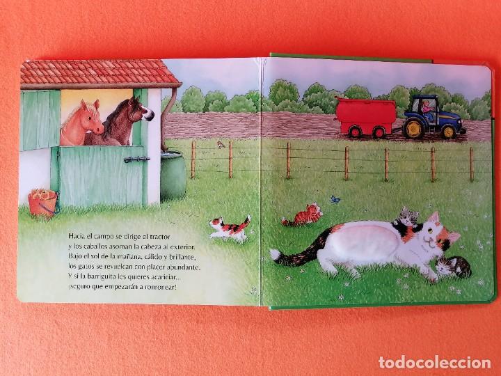 Libros de segunda mano: CUENTO INFANTIL -EN LA GRANJA- TOCA Y SIENTE (con texturas). - Foto 10