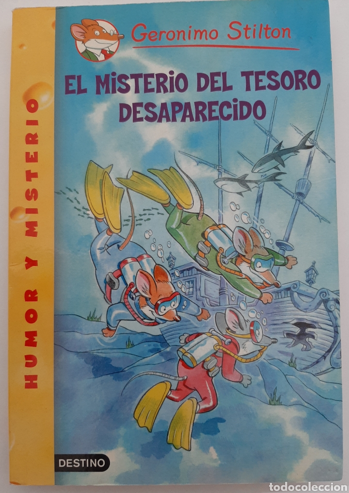 Libros de segunda mano: Ger&oacute;nimo Stilton. El misterio del tesoro desaparecido - Foto 1