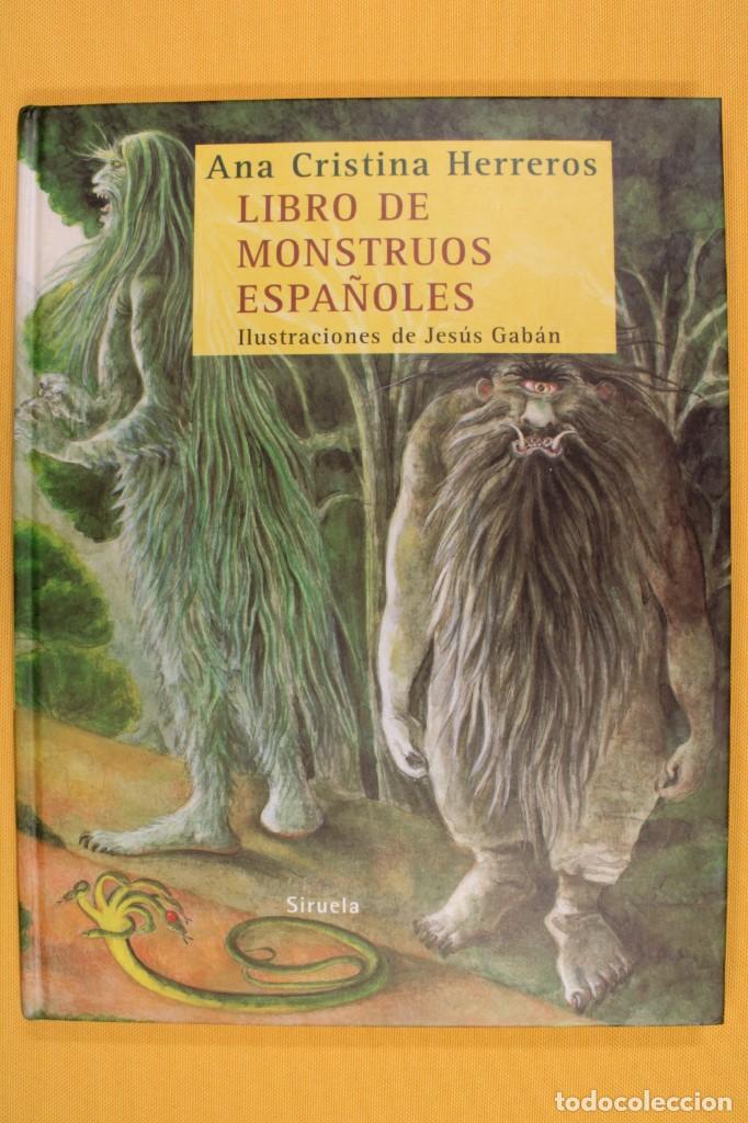 Second hand books: Libro de monstruos espa&ntilde;oles. Ana Cristina Herreros. 2008. Book of Spanish monsters.