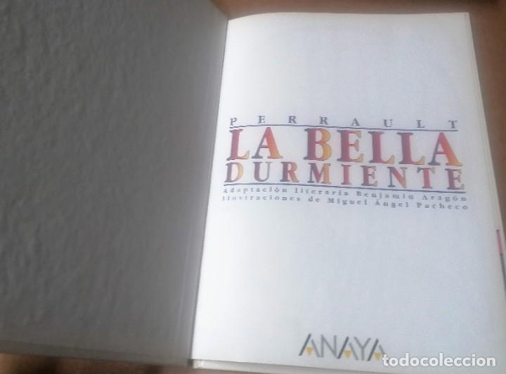 Libros de segunda mano: Perrault La Bella Durmiente, Anaya, 1995 - Foto 3