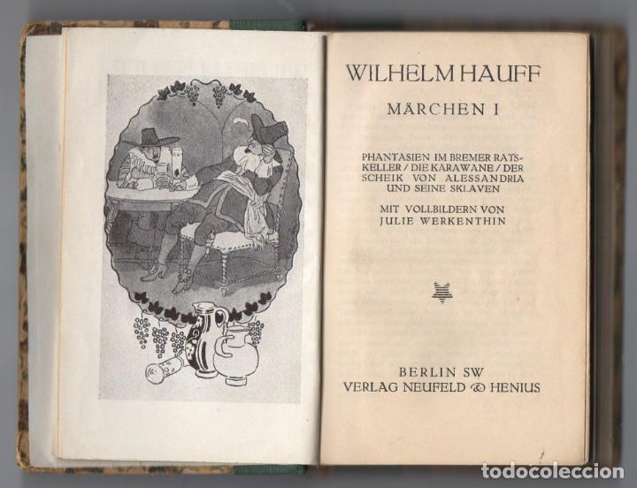 Libros de segunda mano: M&auml;rchen 1. Wilhem Hauff. Berl&iacute;n, 1913 - Foto 2