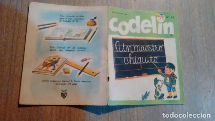 Libros de segunda mano: COLECCION CODELIN - NUMERO 51 - - Foto 1