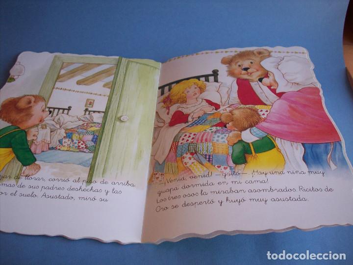 Libros de segunda mano: cuento troquelado, ricitos de oro, editorial combel - Foto 2